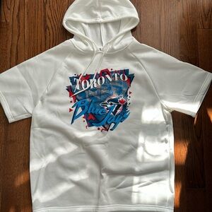 Toronto Blue Jays Giveaway Retro Hoodie Graphic T-Shirt - ONE SIZE